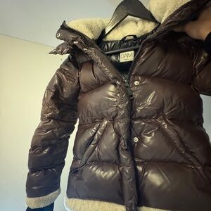 SAM. Kids Chocolate Puffer Jacket coat